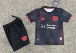 2526 Leverkusen away kids Soccer Jersey